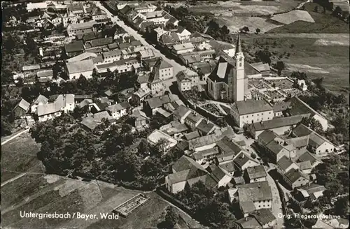 Untergriesbach Niederbayern Fliegeraufnahme 