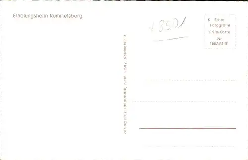 Rummelsberg Erholungsheim