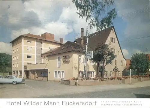 Rueckersdorf Hotel Wilder Mann