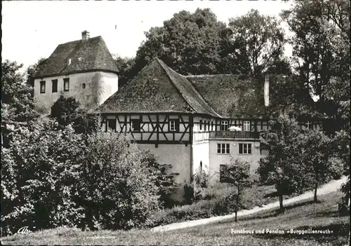 Burggaillenreuth Oberfranken Forsthaus Pension 