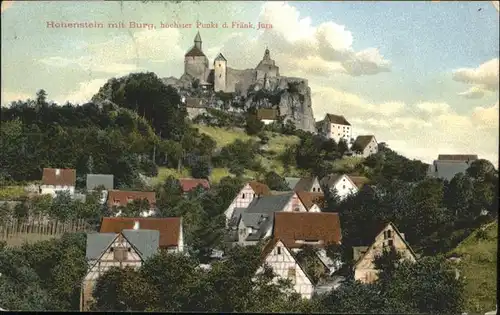 Hohenstein Kirchensittenbach Burg