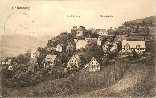 Schlossberg Schnaittach Schlossruine