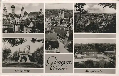 Giengen Brenz Schiessberg Bergschule