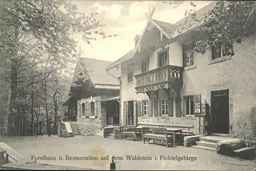 Waldstein Fichtelgebirge Forsthaus Restauration Waldstein