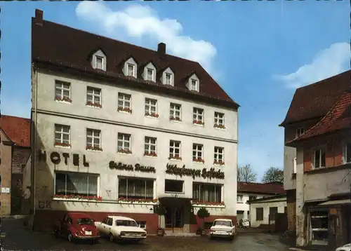Uffenheim Hotel Gruener Baum
