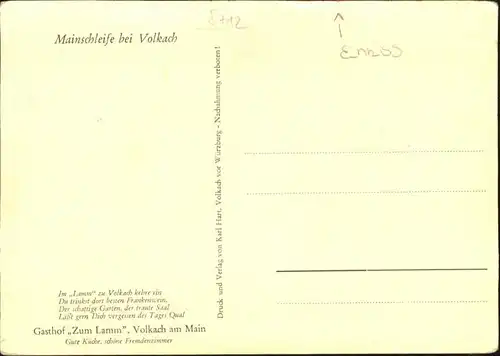 Volkach Fliegeraufnahme Vogelsburg