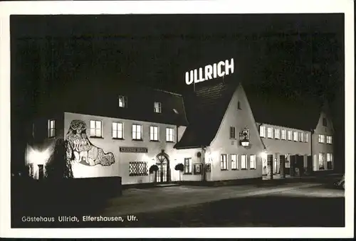 Elfershausen Unterfranken Gaestehaus Ullrich
