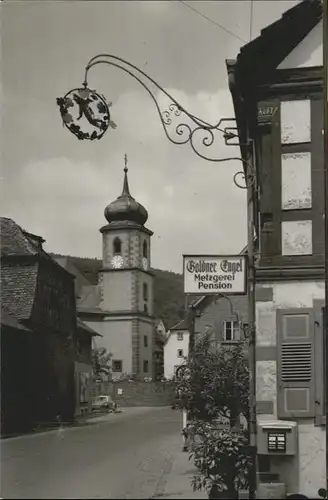 Laudenbach Unterfranken Goldener Engel Gasthaus 