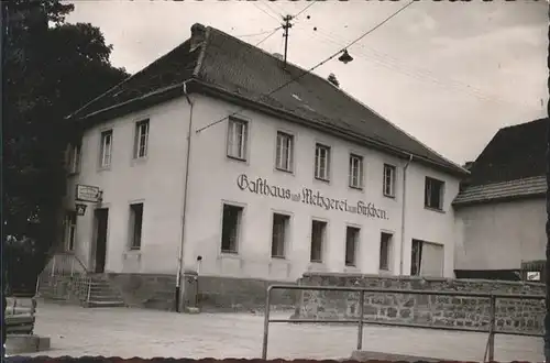 Weilbach Unterfranken Gasthaus Metzgerei Hirschen