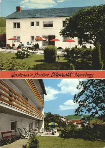 Schneeberg Unterfranken Pension Gasthaus Odenwald