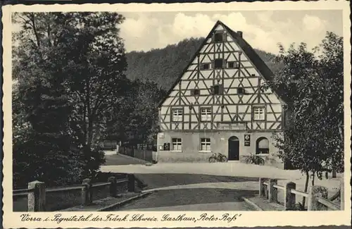 Vorra Pegnitz Gasthaus Rotes Ross / Vorra /Nuernberger Land LKR