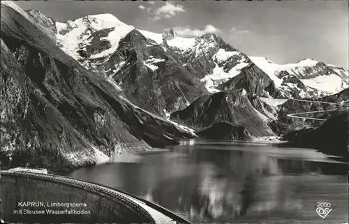 Kaprun Limbergsperre Stausee Wasserfallboden