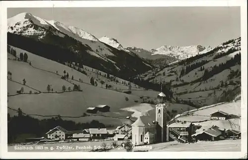 Saalbach-Hinterglemm Zwoelfer Penhab Kirche 