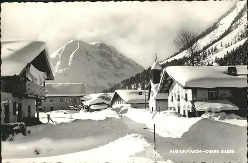 Leutasch Obere Gasse Winter