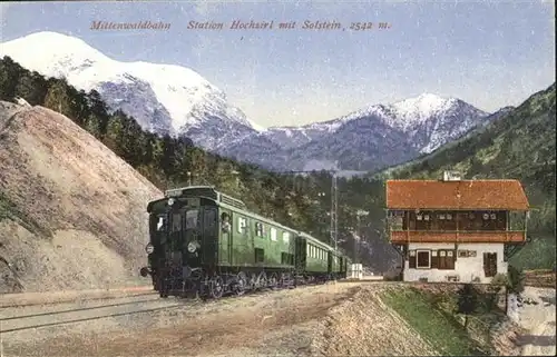 Zirl Mittenwaldbahn Solstein