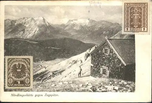 Noerdlingerhuette Zugspitze