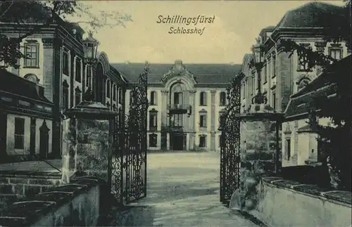 Schillingsfuerst Schlosshof