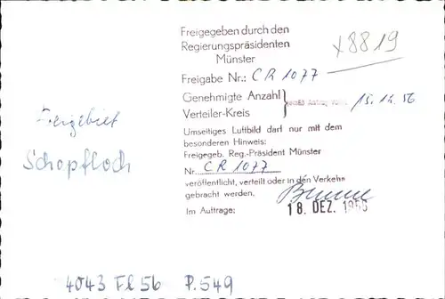 Schopfloch Freudenstadt Fliegeraufnahme  / Schopfloch /Freudenstadt LKR