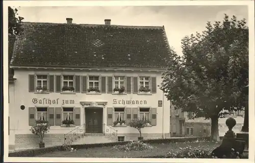 Markdorf Baden Gasthof Pension zum Schwanen