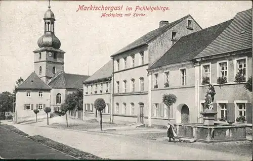 Marktschorgast Marktplatz Kirche