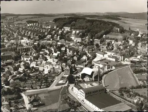 Helmbrechts Oberfranken Fliegeraufnahme 