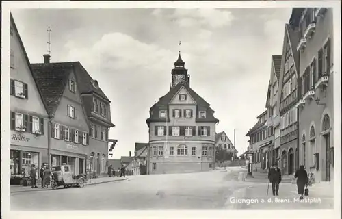 Giengen Brenz Marktplatz