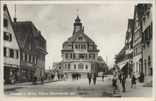 Giengen Brenz Marktstrasse Postamt