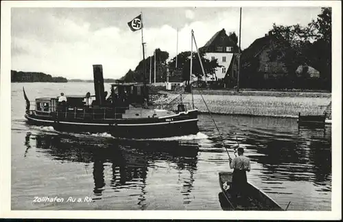 Au Rhein Zollhafen Boot