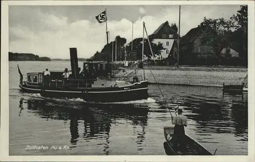 Au Rhein Zollhafen Boot