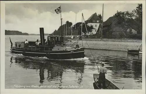 Neuburg Rhein Boote