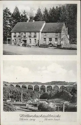 Preyersmuehle Hoellenbachtalbruecke Gaststaette Preyersmuehle