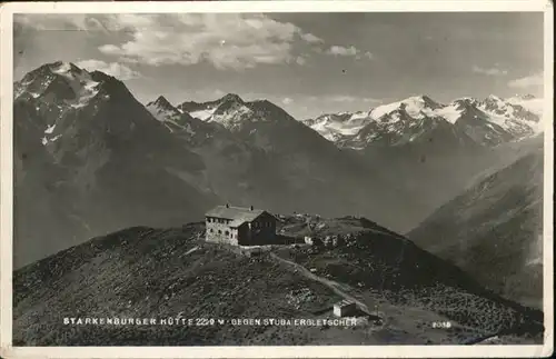 Starkenburgerhuette Stubaiergletscher