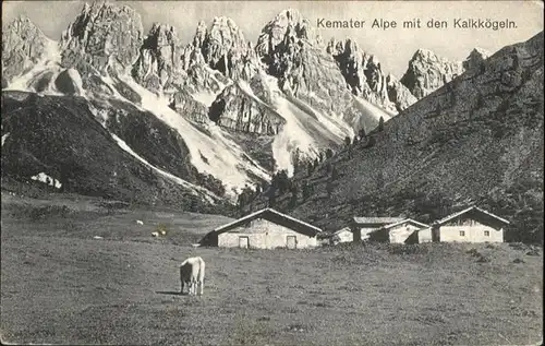 Kalkkoegel Kemater Alpe