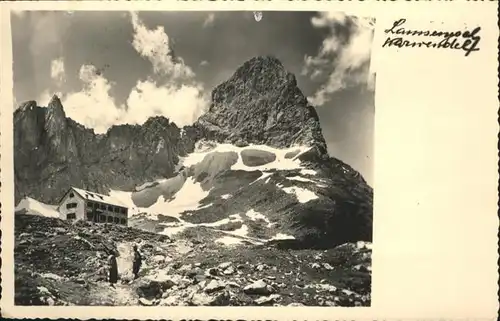 Lamsenjoch Karwendel Lamsenjochhuette