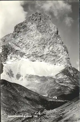 Lamsenjochhuette Lamsenspitze