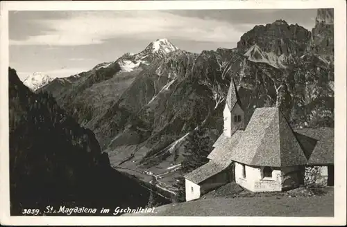 Gschnitz Tirol St. Magdalena / Gschnitz /Innsbruck