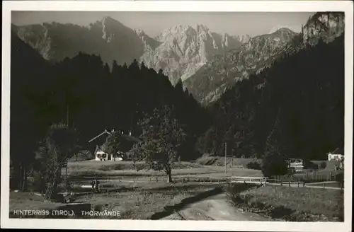 Hinterriss Tirol Thorwaende / Vomp /Tiroler Unterland