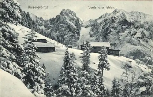 Vorderkaiserfelden Kaisergebirge