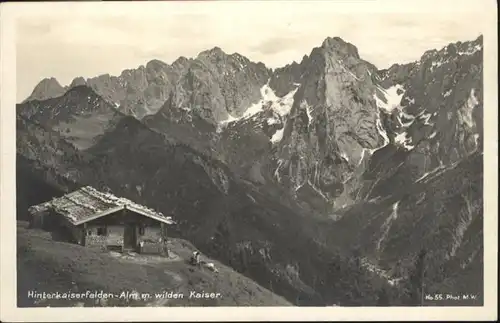 Wilder Kaiser Hinterkaiserfelden