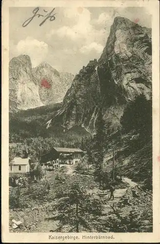 Hinterbaernbad Kaisergebirge