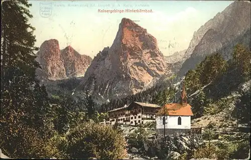 Hinterbaernbad Kaisergebirge