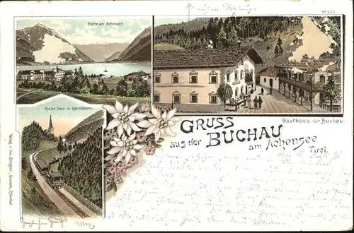 Buchau Achensee Gasthaus Zug Achensee