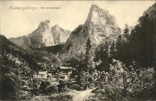 Hinterbaernbad Kaisergebirge