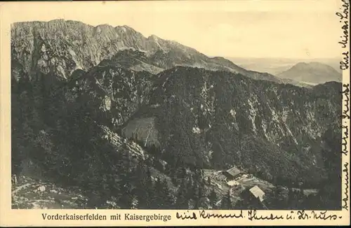 Vorderkaiserfelden Kaisergebirge