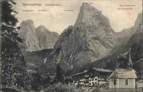 Hinterbaernbad Kaisergebirge