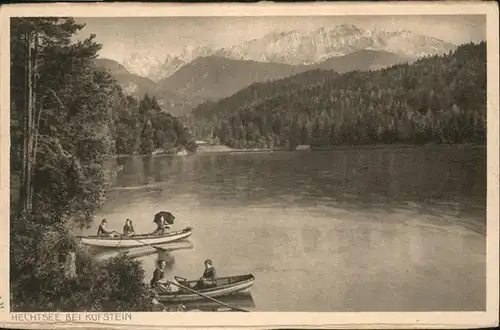 Hechtsee bei Kufstein Boot