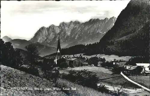 Thiersee wilden Kaiser