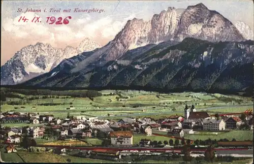 St Johann Tirol Kaisergebirge