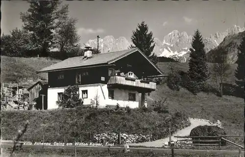 Going Wilden Kaiser Tirol Villa Achenau / Going am Wilden Kaiser /Tiroler Unterland