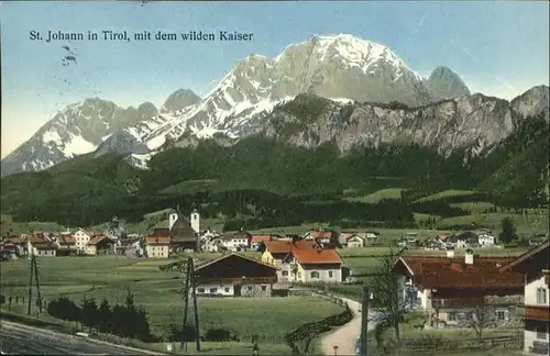 St Johann Tirol wilden Kaiser